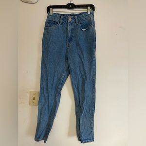 Shein blue mom jeans